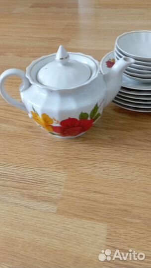 Чайный сервиз Дулево Розы