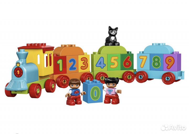 Lego дупло паровозик
