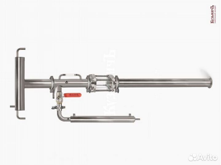 Бражная колонна 2 дюйма с диоптром и узлом отбора