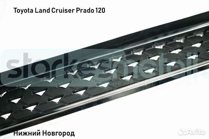 Подножки Toyota Land Cruiser Prado 120 TOR