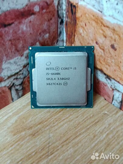 Процессор Intel Core i5 6600k
