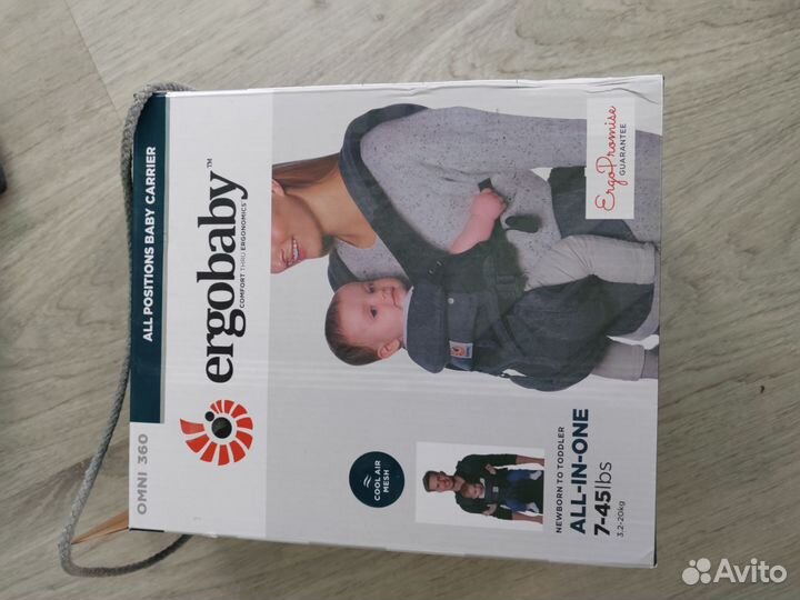 Рюкзак переноска кенгуру ergobaby omni360