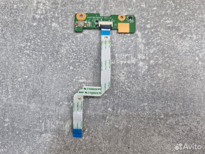 Плата кнопки включения DA0twcpb8C0 REV:C