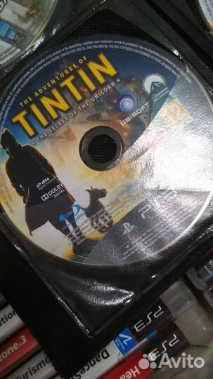 The adventure of tintin лиц диск Ps3