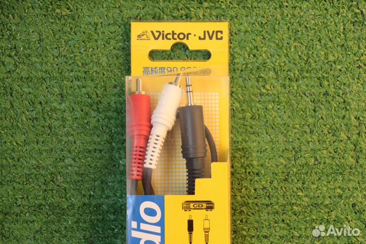 JVC 2RCA-MiniJack 3,5мм, новые Япония