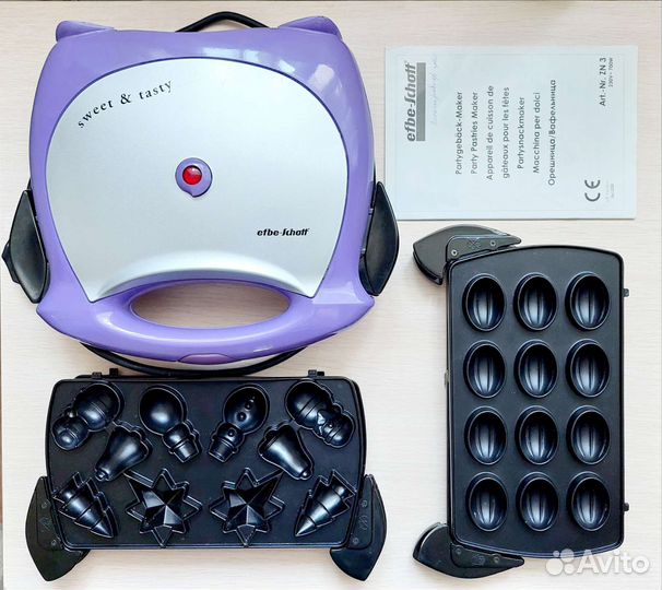 Электровафельница, орешница efbe-schott ZN3