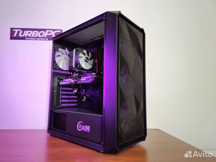 Игровой компьютер Intel 12100 и RTX 4060
