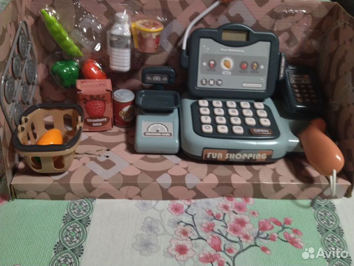 Кассовый аппарат детский