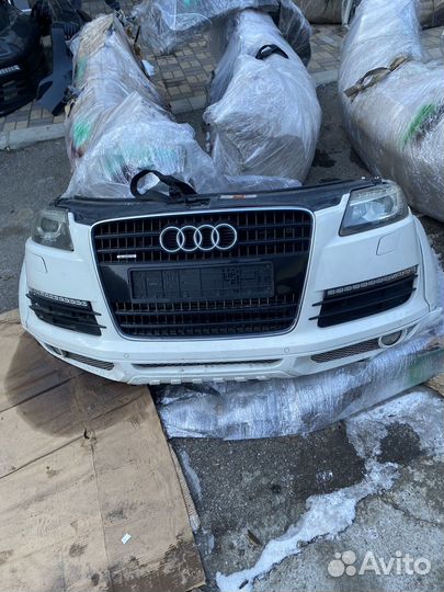 Audi Q7 4L S line рестайл 2010-2015 ноускат