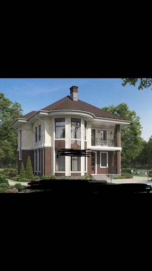 Коттедж 257,1 м² на участке 4 сот.