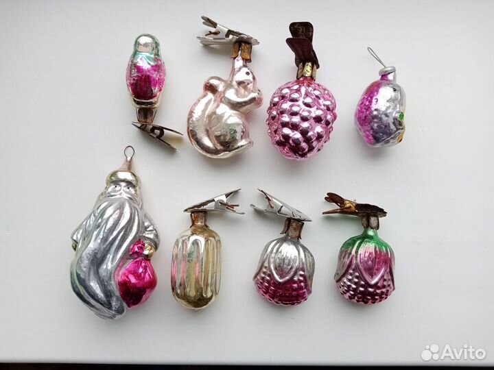 Елочные игрушки СССР