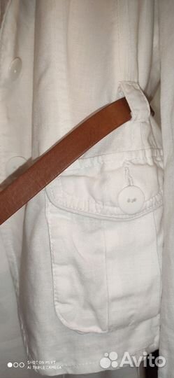 Костюм женский лен 44