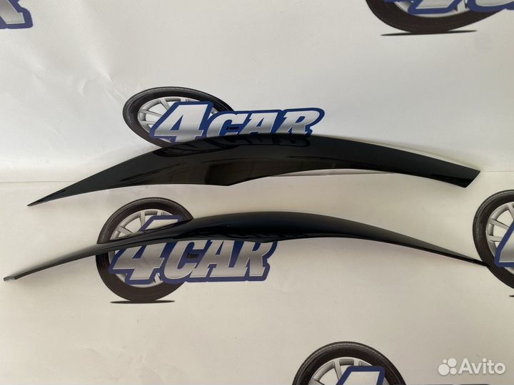 Реснички передних фар для BMW 3 E90(04-08)