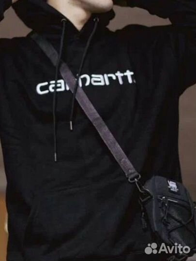 Худи carhartt черное