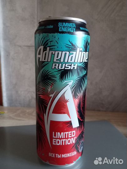 Банка Adrenaline Rush Коллекционная Лимитированная