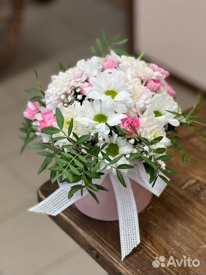 Цветы в коробке