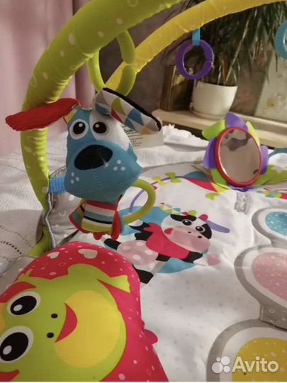 Коврик-трансформер развивающий Yookidoo с дугами