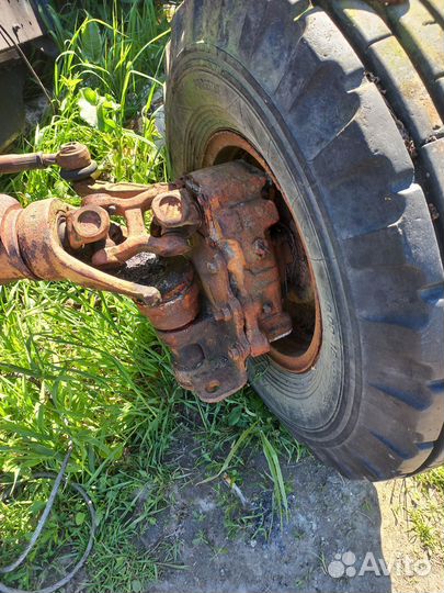 Запчасти на т40ам передний мост