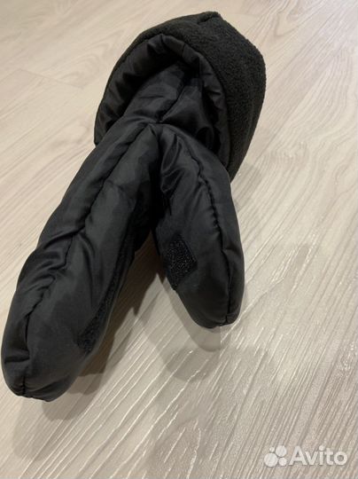 Муфта варежки на коляску на санки