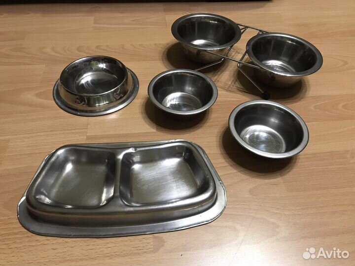 Миски для собак металлтческие