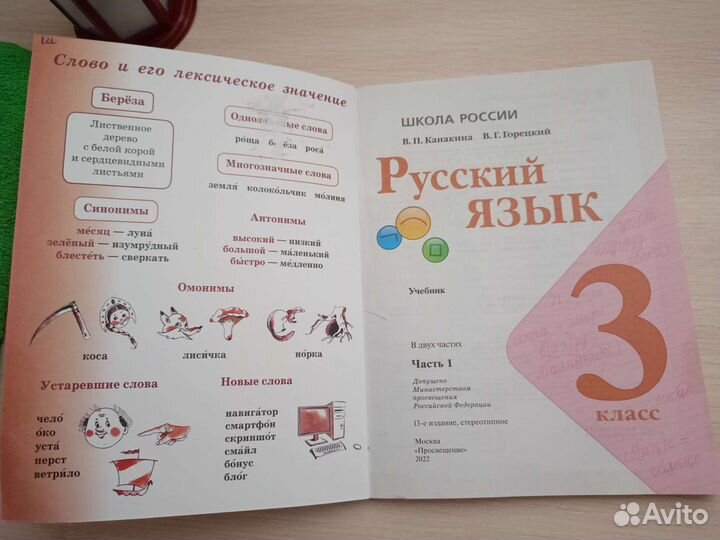 Русский язык 3 кл 1 часть