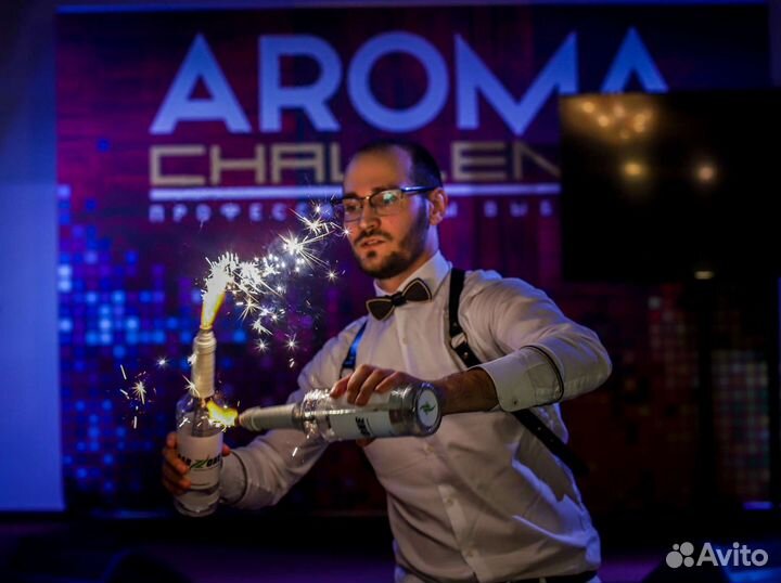 Бармен шоу на праздник в Москве