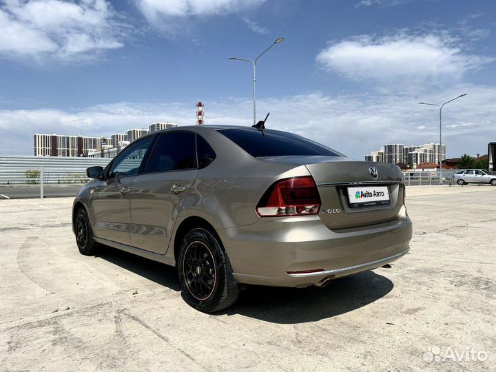 Volkswagen Polo 1.6 МТ, 2018, 148 500 км