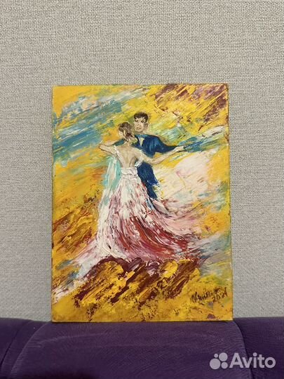 Картины маслом/акрилом на картоне