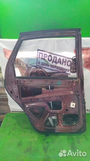 Дверь задняя левая калина