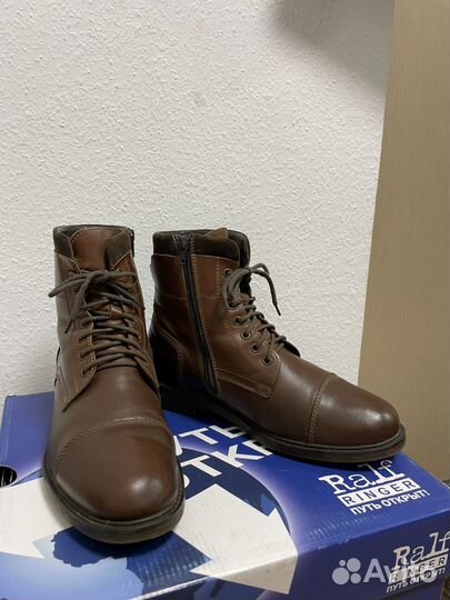 Зимние мужчкие ботинки ralf ringer