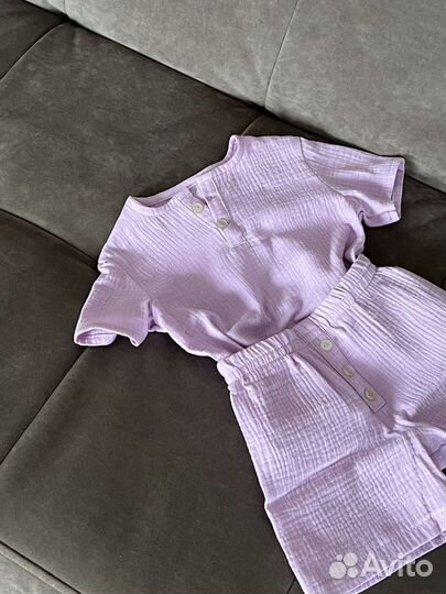 Костюм из муслина детский