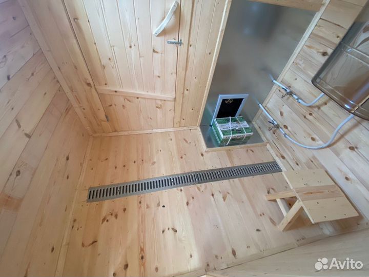 Русская баня 5,0 на 2,25 метров