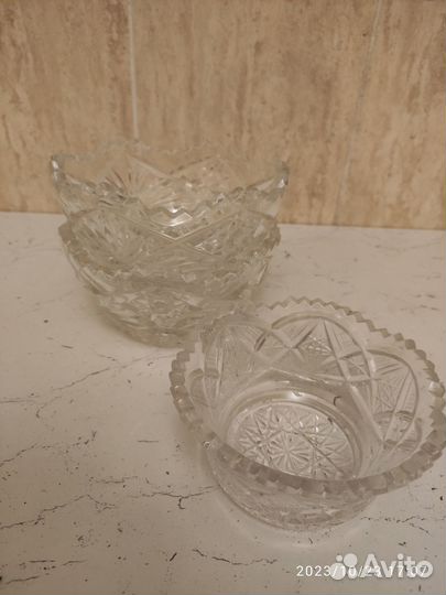 Салатницы под хрусталь
