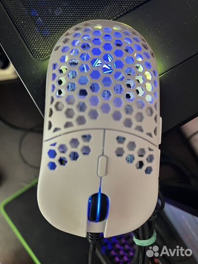 Игровая мышь RGB 400-4000DPI + клавиатура