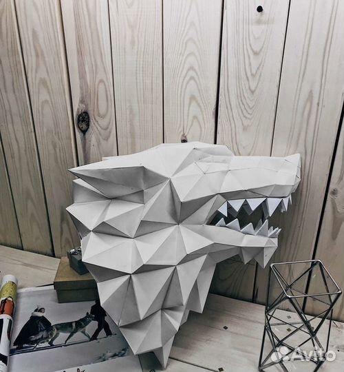 3D конструктор из дизайнерского картона, подарок