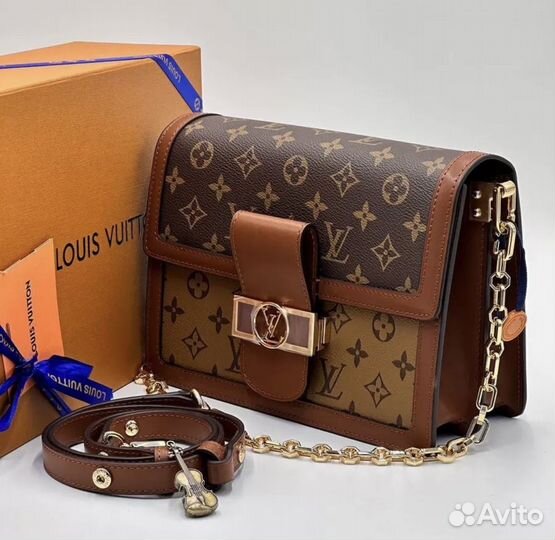 Сумка louis vuitton натуральная кожа