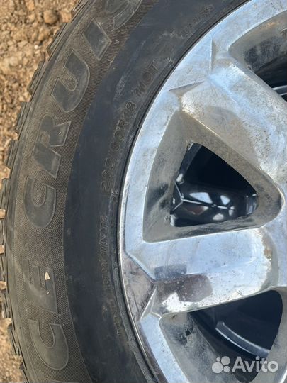 Колеса в сборе r18 зимние