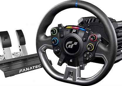 Fanatec GT DD Pro (5 Nm) + педали для PS5/PS4