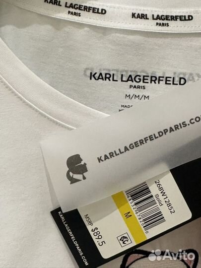 Футболка karl lagerfeld