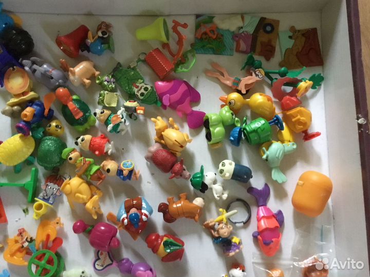 Игрушки из киндер-сюрпризов. 90-е годы