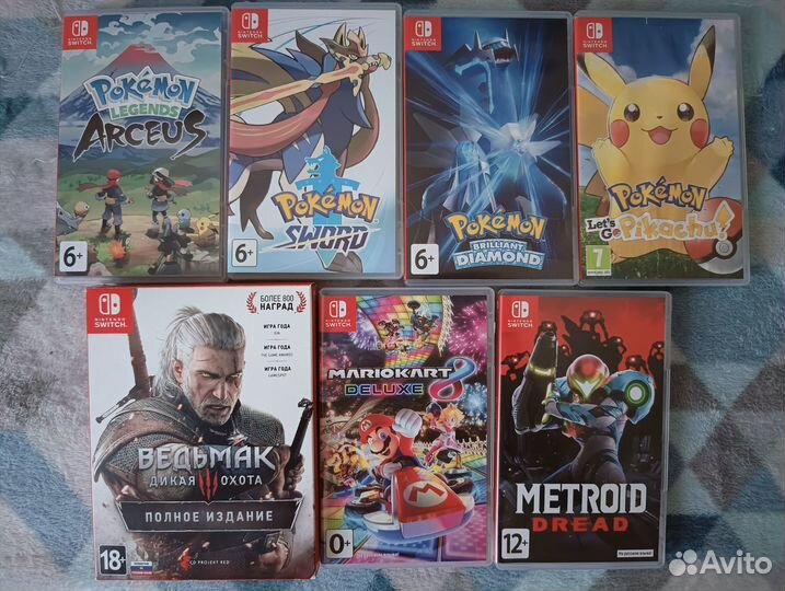 Nintendo switch игры