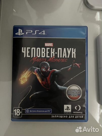Игра Marvel's Spider Man Miles Morales PS4