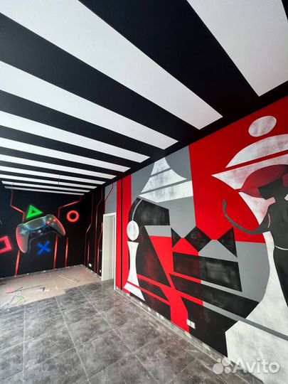 Граффити оформление, художественное оформление