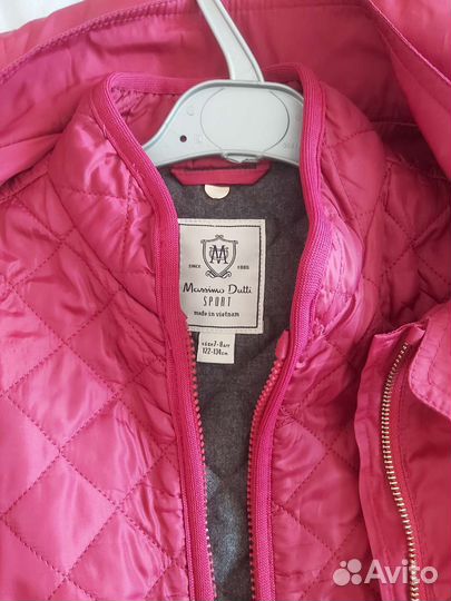 Massimo dutti куртка для девочек 7-8 лет