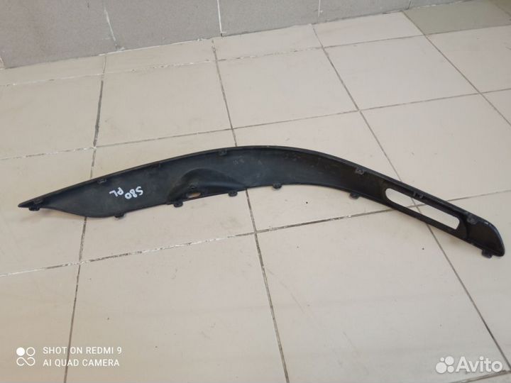 Молдинг бампера передний левый Volvo S80