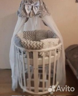 Бортики подушки в детскую кроватку