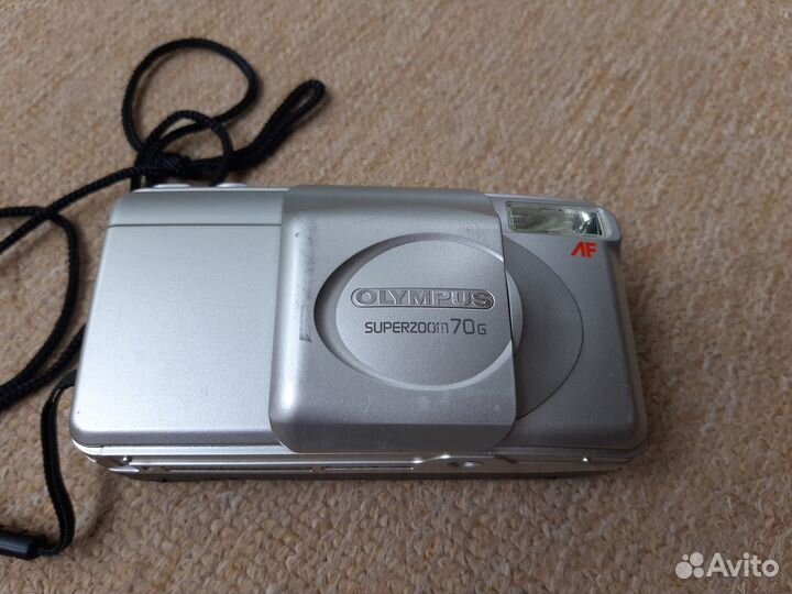 Пленочный фотоаппарат olympus superzoom 70 g