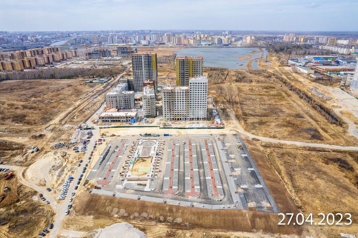 3-к. квартира, 80,4 м², 4/23 эт.