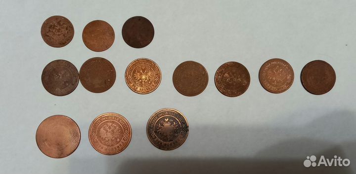 Медные царские монеты