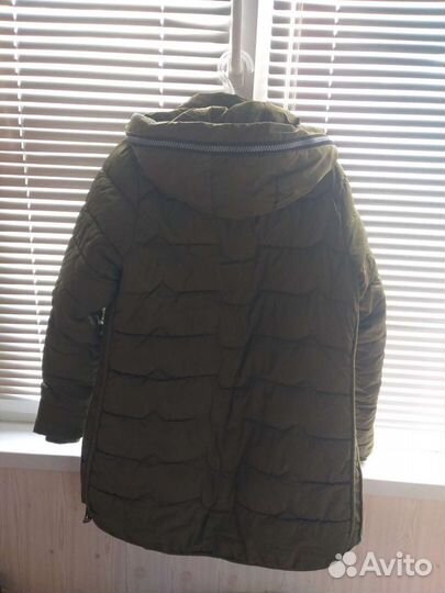 Удлинённая куртка весна-осень